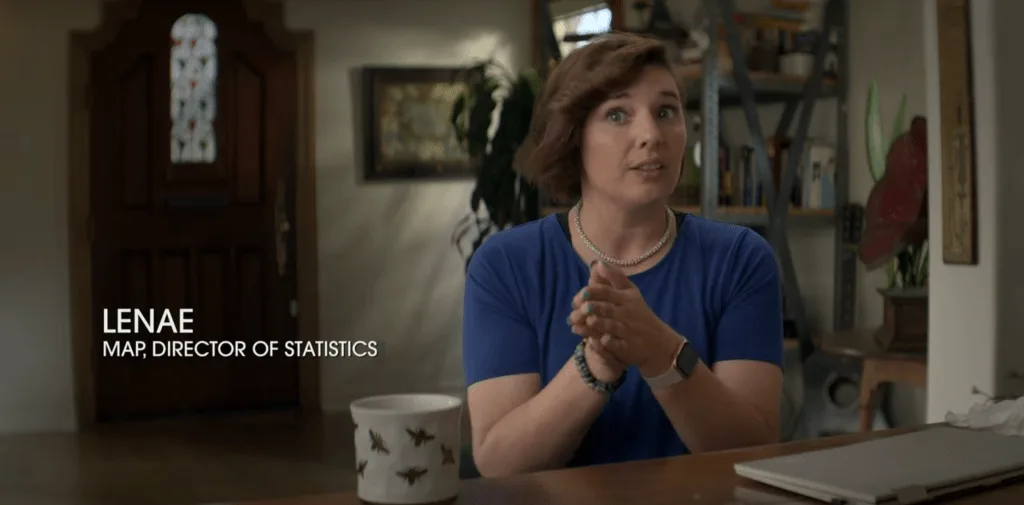 Lenae Burchell en un Documental