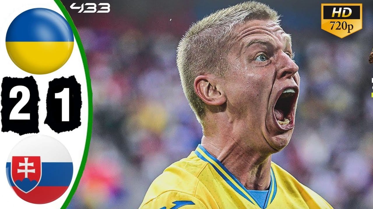 HIGHLIGHTS | UEFA 2024 | Ukraine vs Slovakia