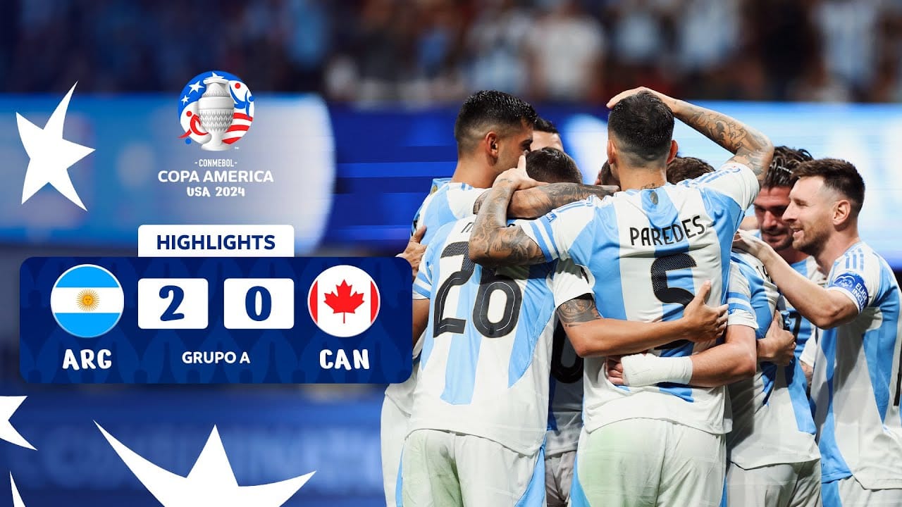 HIGHLIGHTS | COPA AMÉRICAArgentina vs Canada