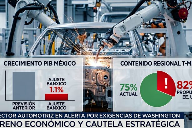 Negociaciones del T-MEC sector automotriz y proyecciones del PIB Banco de México - GCM Noticias